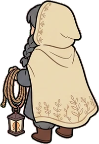 People standing, a sticker from the Witch Workshop world