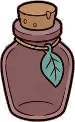 Food and drinks, a sticker from the Witch Workshop world