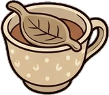 Food and drinks, a sticker from the Witch Workshop world