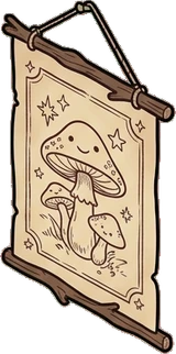 Wall art and frames, a sticker from the Witch Workshop world