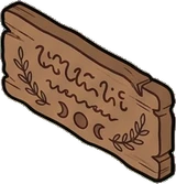 Wall art and frames, a sticker from the Witch Workshop world