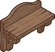Wall shelves, a sticker from the Witch Workshop world